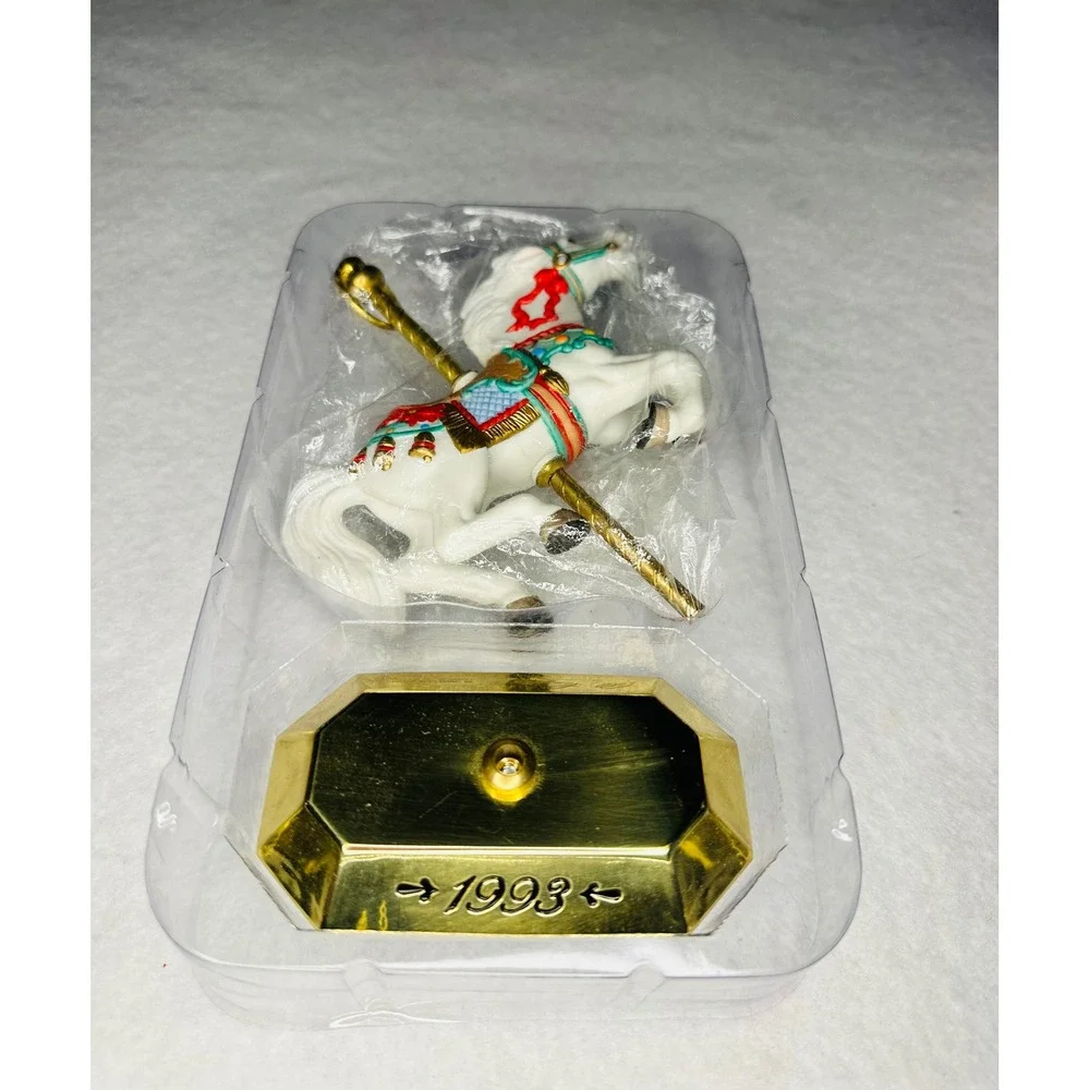 Hallmark Keepsake‎ Ornament 1993 Tobin Fraley Carousel Horse Collectors Series